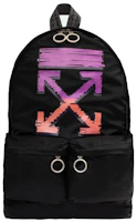 OFF-WHITE Marker Arrow Easy Backpack Black Fuschia OFF-WHITE Marker Arrow Easy Backpack Black Fuschia