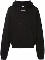 Off-White Marker Arrow Oversized Hoodie Black Blue Off-White Marker Arrow Oversized Hoodie Black Blue
