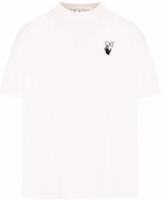 Off-White Marker Arrow Oversized SS Tee White Red Off-White Marker Arrow Oversized SS Tee White Red