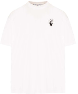 Off-White Marker Arrow Baju-T Oversize Putih Merah Buy Off-White Marker Arrow Baju-T Oversize Putih Merah