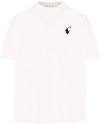 Off-White Marker Arrow Oversized SS Tee White Red Buy Off-White Marker Arrow Oversized SS Tee White Red