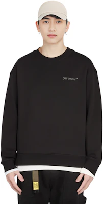 Sudadera Negra Oversize OFF-WHITE Marker Print OMBA057C99FLE0091010 Cheap Sudadera Negra Oversize OFF-WHITE Marker Print OMBA057C99FLE0091010