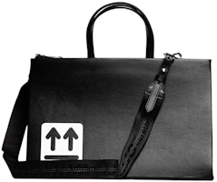 OFF-WHITE Medium Box Bag Black/White OFF-WHITE Medium Box Bag Black/White