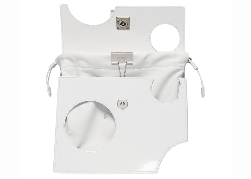 Lookbook OFF-WHITE Meteor 2.8 Jitney白色手提包