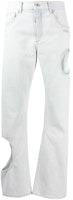 Off-White Meteor Holes Boyfriend Denim Jeans Blue Off-White Meteor Holes Boyfriend Denim Jeans Blue