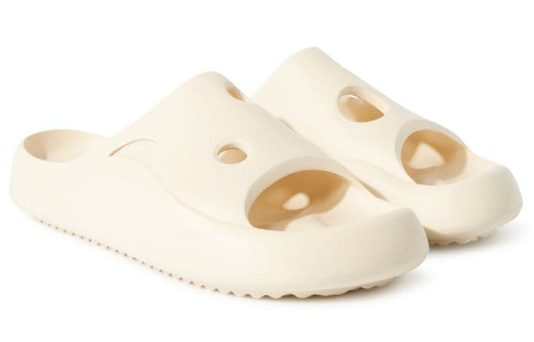 Order Off-White 流星橡胶拖鞋米色 OMIC014F23MAT0016161