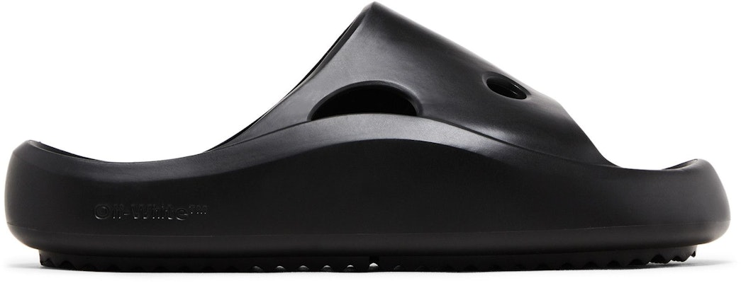 Off-White Meteorc 橡胶拖鞋 '黑色' OMIC014F22MAT0011010 Buy Off-White Meteorc 橡胶拖鞋 '黑色' OMIC014F22MAT0011010