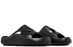 Off-White Meteor Selipar Getah 'Hitam' OMIC014F22MAT0011010 Cheap Off-White Meteor Selipar Getah 'Hitam' OMIC014F22MAT0011010