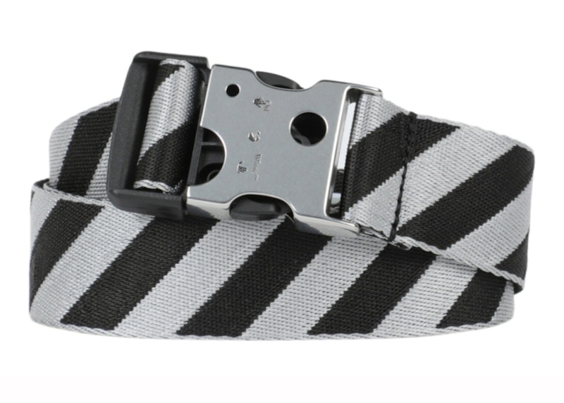 OFF-WHITE Meteor Tuc Strip Tape H40 Belt Black 圖 3