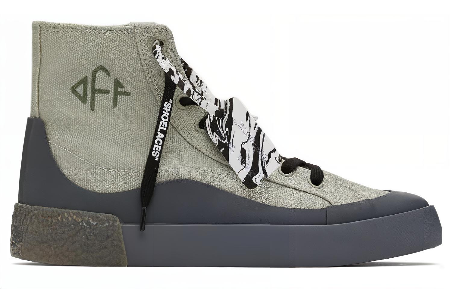 Off-White Mid Top 'Grey Brown' 圖 2