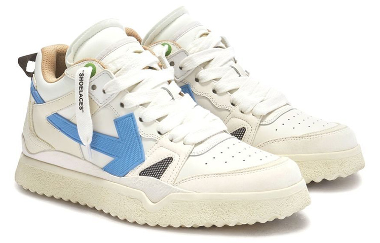 Off-White Mid Top 'Sponge Leather White' 圖 2