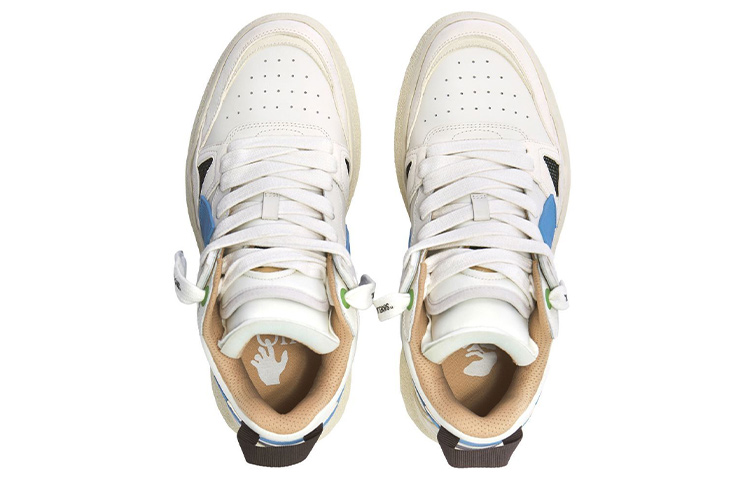 Off-White Mid Top 'Sponge Leather White' 圖 3