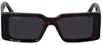 Buy OFF-WHITE Milano Sunglasses Havana (OERI097F23PLA0016007)