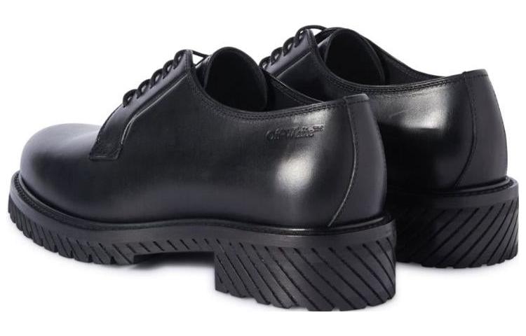 Off-White Military Derby 'Black' 圖 4