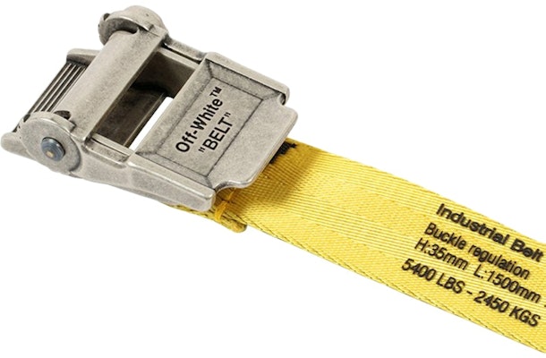 Off-White Mini 2.0 Industrial Belt Yellow/Black Order Off-White Mini 2.0 Industrial Belt Yellow/Black