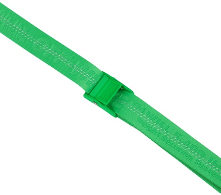 Off-White Mini Industrial Belt (SS19) Brilliant Green Lookbook Off-White Mini Industrial Belt (SS19) Brilliant Green