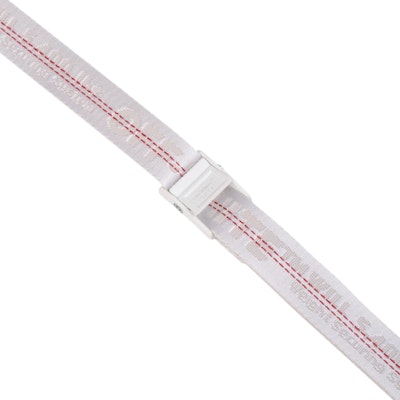 Off-White Mini Industrial Belt (SS19) White Lookbook Off-White Mini Industrial Belt (SS19) White