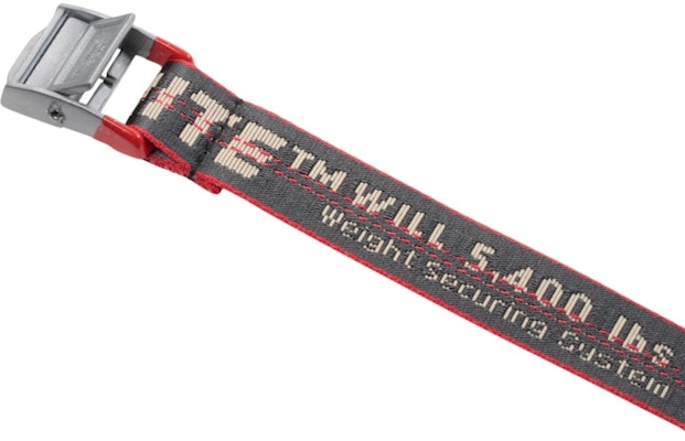 Off-White Mini Industrial Belt Anthracite/Red Order Off-White Mini Industrial Belt Anthracite/Red