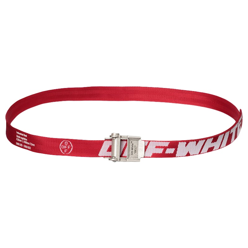 Buy オフホワイト ミニショート2.0 ベルト 赤/白
