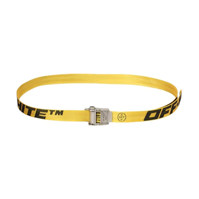 Off-White Mini Short 2.0 Industrial Belt Yellow/Black