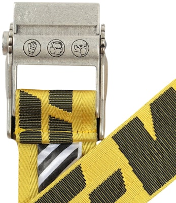 Off-White Mini Short 2.0 Industrial Belt Yellow/Black Order Off-White Mini Short 2.0 Industrial Belt Yellow/Black
