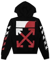 OFF-WHITE Mixed Print Relaxed Fit Sweatshirt Black OMBB034S190030061020 OFF-WHITE Mixed Print Relaxed Fit Sweatshirt Black OMBB034S190030061020