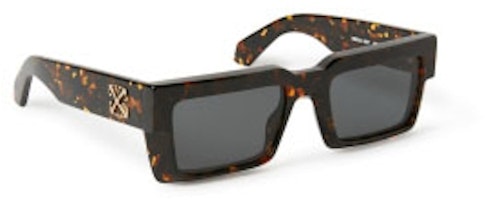 OFF-WHITE Moberly Square Sunglasses Moberly Havana/Dark Grey (OERI114S24PLA0016007-FR) OFF-WHITE Moberly Square Sunglasses Moberly Havana/Dark Grey (OERI114S24PLA0016007-FR)