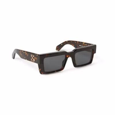 OFF-WHITE Moberly Square Sunglasses Moberly Havana/Dark Grey (OERI114S24PLA0016007-FR)