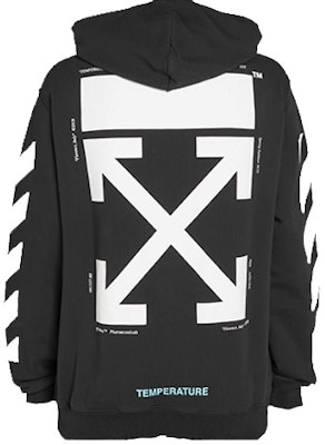 OFF-WHITE Mona Lisa C/O Virgil Abloh Sweatshirt Longgar Hitam OMBB029S180030121001 Lookbook OFF-WHITE Mona Lisa C/O Virgil Abloh Sweatshirt Longgar Hitam OMBB029S180030121001