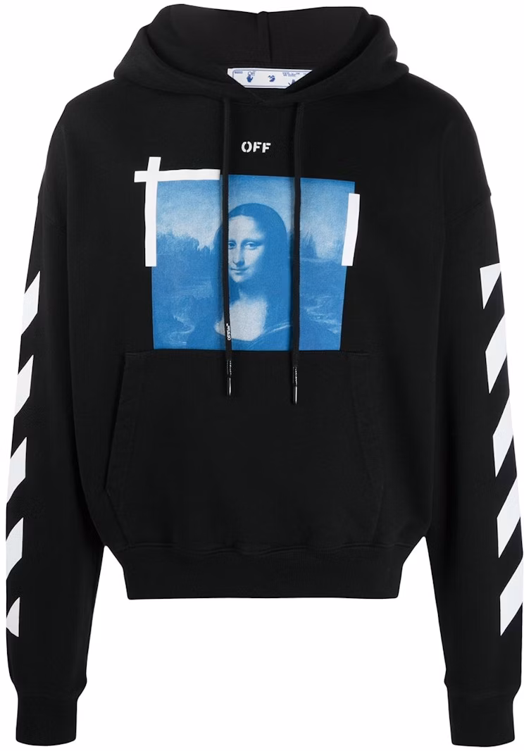 off-white-mona-lisa-photograph-hoodie-black
