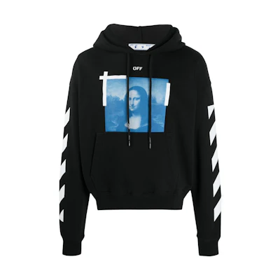 Off-White Mona Lisa Photograph Hoodie Black