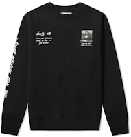 Off-White Mona Lisa SS19 Pullover Crewneck Sweatshirt Black OMBA035S190030051020 Off-White Mona Lisa SS19 Pullover Crewneck Sweatshirt Black OMBA035S190030051020