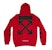 Off-White Mona Lisa Temperature Hoodie Red