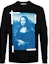 Buy OFF-WHITE 蒙娜丽莎图案长袖T恤 黑色 OMAB068C99JER0011045BLACK