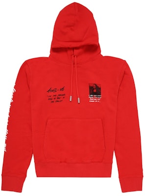 Off-White Monalisa Graphic Print Hoodie Red/Black/White Buy Off-White Monalisa Graphic Print Hoodie Red/Black/White
