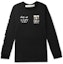 Buy Off-White 蒙娜丽莎图案长袖T恤 黑/白/灰