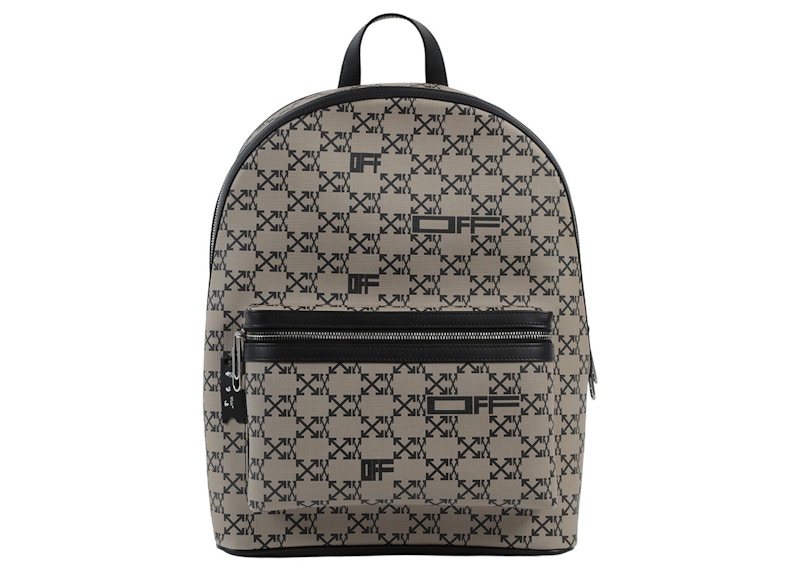 OFF-WHITE Monogram Backpack Brown/Black