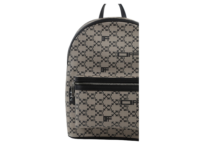 OFF-WHITE Monogram Backpack Brown/Black 圖 3