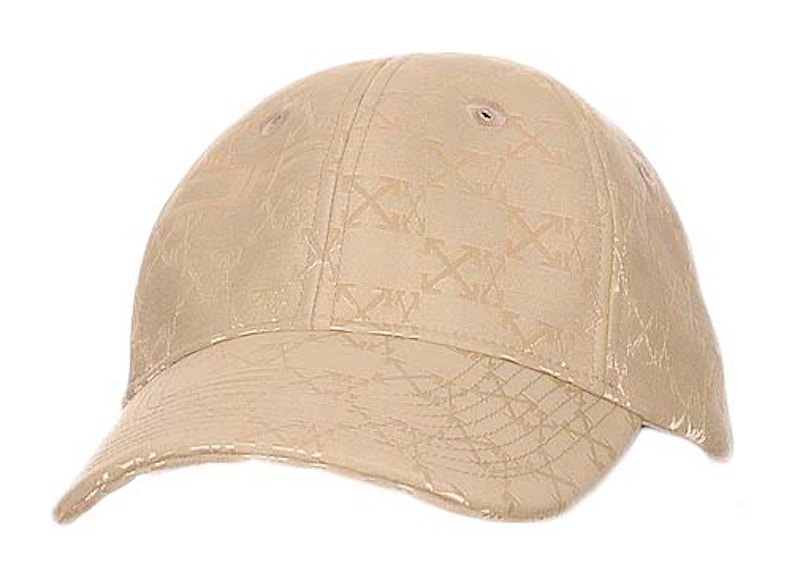 OFF-WHITE Monogram Baseball Cap Light Green/Sage