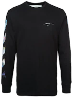 Off-White Multicolor Arrows Printed Hoodie Black OMAB001R191850121088 Off-White Multicolor Arrows Printed Hoodie Black OMAB001R191850121088
