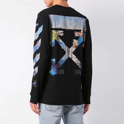 Off-White Multicolor Arrows Printed Hoodie Black OMAB001R191850121088 Lookbook Off-White Multicolor Arrows Printed Hoodie Black OMAB001R191850121088