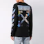 Lookbook Off-White Multicolor Arrows Printed Hoodie Black OMAB001R191850121088