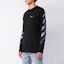 Shop Off-White Multicolor Arrows Printed Hoodie Black OMAB001R191850121088
