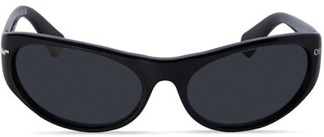 OFF-WHITE Napoli Oval Sunglasses Black (OERI094F23PLA0011007) OFF-WHITE Napoli Oval Sunglasses Black (OERI094F23PLA0011007)