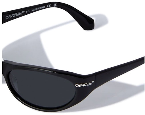 OFF-WHITE Napoli Oval Sunglasses Black (OERI094F23PLA0011007) Order OFF-WHITE Napoli Oval Sunglasses Black (OERI094F23PLA0011007)