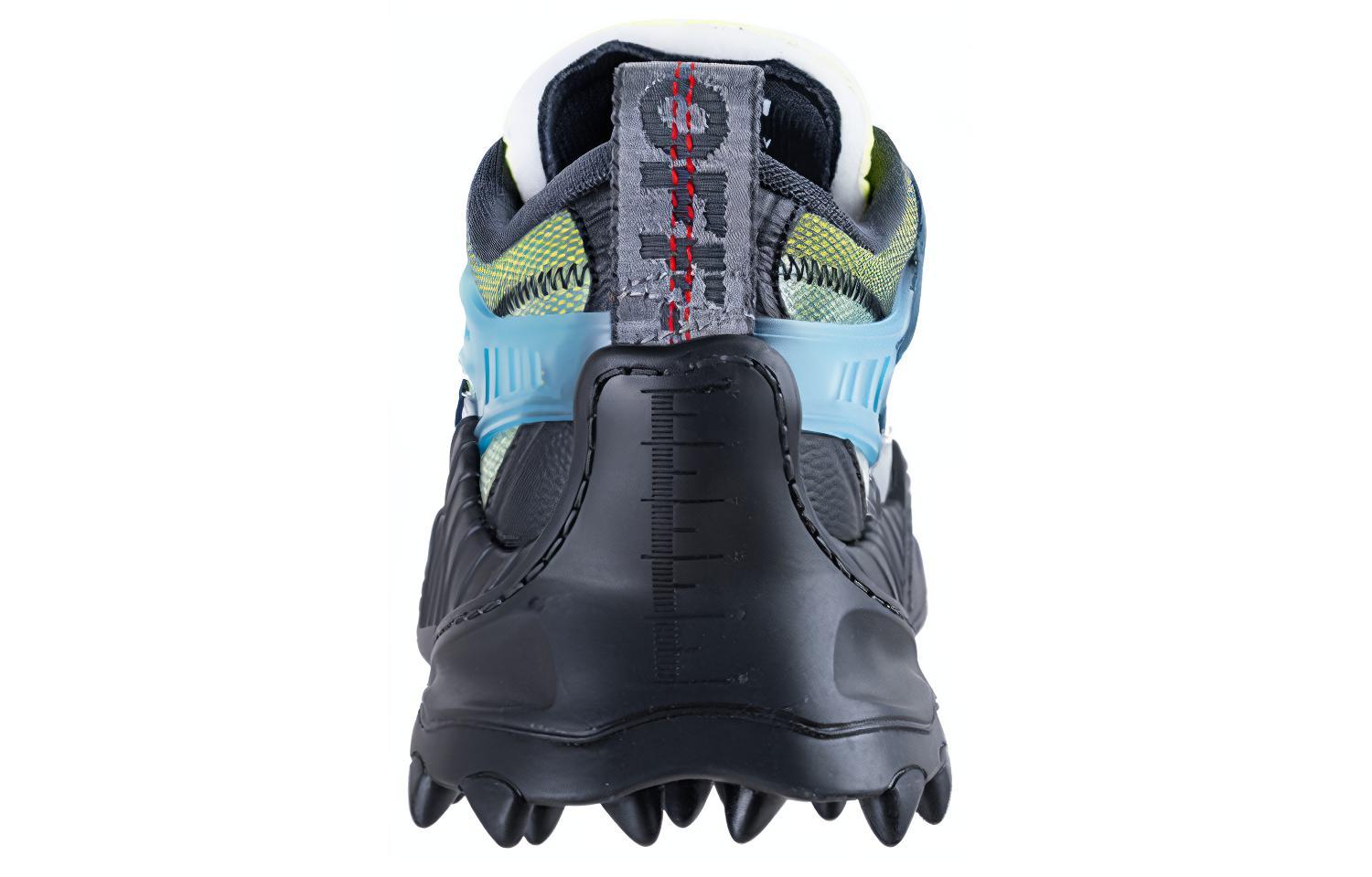 Shop Off-White Netz Sportschuhe Blau OMIA139E20FAB001JW