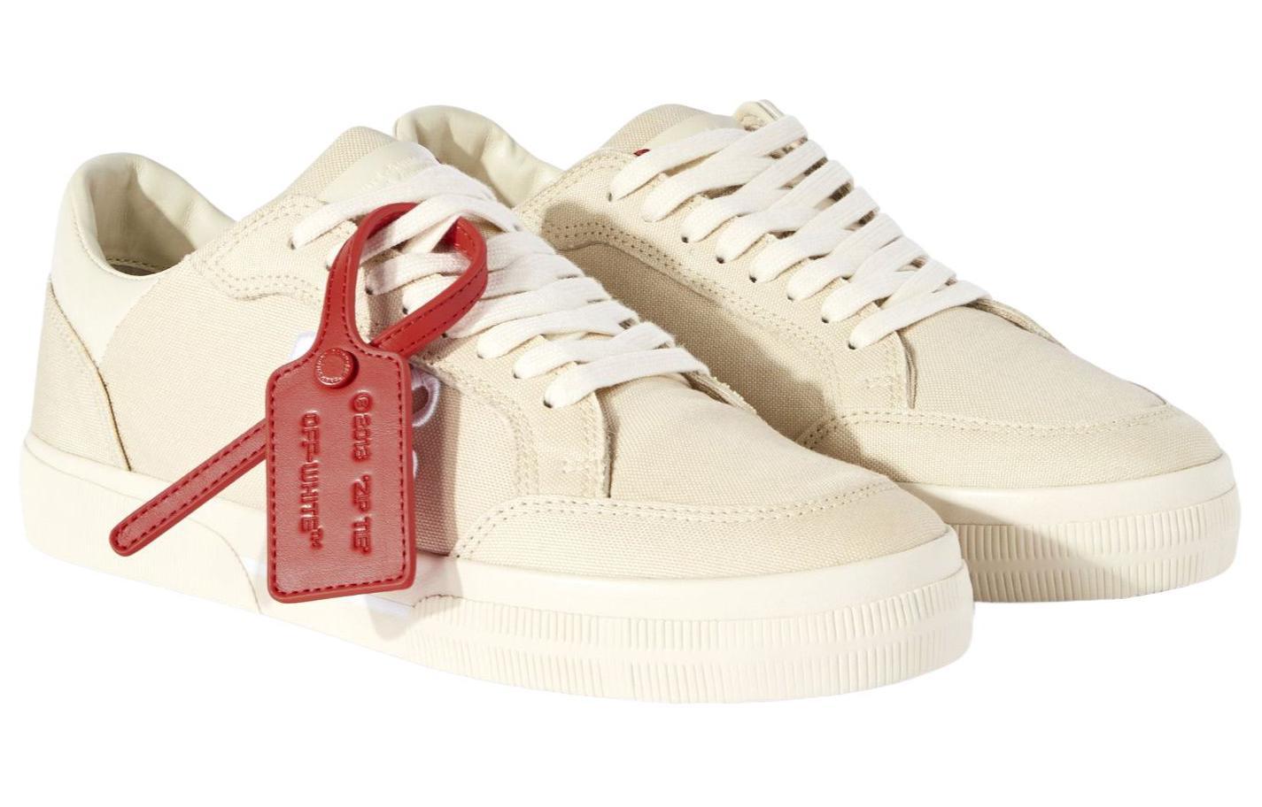 Lookbook Off-White New Low Vulcanized 'Angora' Zapatillas OMIA293S24FAB001-0301