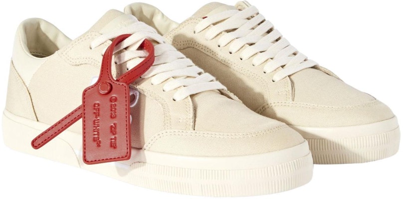 Off-White New Low Vulcanized 'Angora' Zapatillas OMIA293S24FAB001-0301 Lookbook Off-White New Low Vulcanized 'Angora' Zapatillas OMIA293S24FAB001-0301