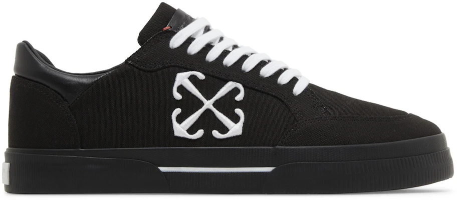 Off-White New Low Vulcanized 'Black White' OMIA293S24FAB0011001 Buy Off-White New Low Vulcanized 'Black White' OMIA293S24FAB0011001