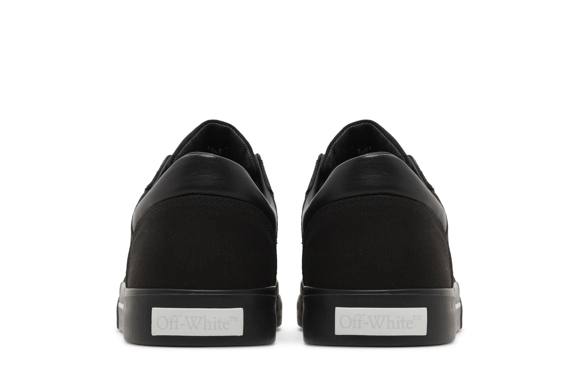 Details for Off-White New Low Vulcanized 'Black White' OMIA293S24FAB0011001